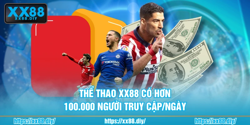 Thể thao XX88 có hơn 100.000 người truy cập/ngày
